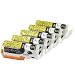 Produktbild 5XL Kompatibel Canon PGI-570XL PGI570XL Tintenpatronen (5PGBK) Kompatibel für Canon Pixma MG5750 MG6850 TS8050 MG5752 MG5753 MG5700 MG6800 MG6851 MG6852 MG6853 MG7700 MG7750 MG7751 Drucker
