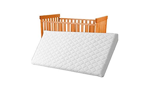 85X45X4 CM QUILTED AND BREATHABLE CRADLE /PRAM /SWING /COT /CRIB MATTRESS SQUARE CORNERS (85x45x4 cm)