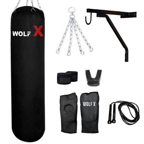 4ft Punch Bag Boxing /MMA/kick/Heavy Filled (8 Pcs Set Black) 4ft Punch Bag Boxing /MMA/kick/Heavy Filled (8 Pcs Set Black)
