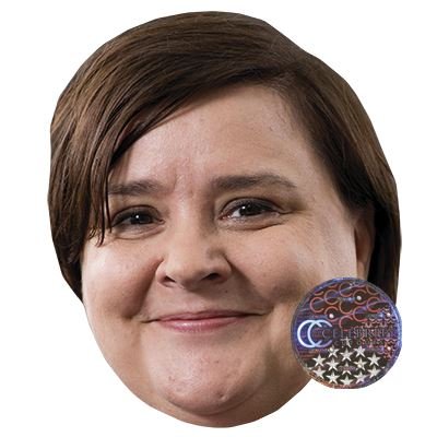 Preisvergleich Produktbild Susan Calman Maske aus Pappe
