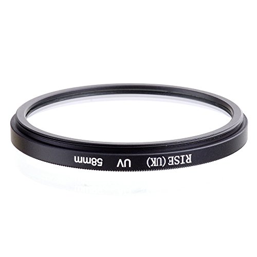 UV 58MM FILTRE UV pour OBJECTIF d objectif de diam  tre 58 MM filtre de PROTECTION ultraviolet compatible TOUTES MARQUES CANON NIKON SONY PENTAX FUJI OLYMPUS LEICA PANASONIC SIGMA TAMRON MINOLTA Zeiss Tokina Kodak Rodenstock SLR DSLR - ADAPTOUT MARQUE FRAN  AISE