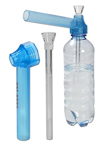UNI BONG MAKER Blau - BUILD YOUR BONG From A Bottle - FESTIVAL-KIT #SF