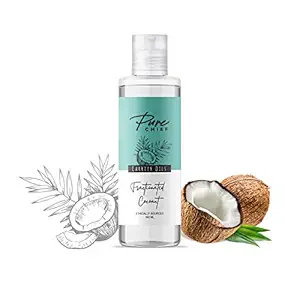 Pure Chief Fractionated Coconut Carrier Oil | 100% Pure Coconut Oil | Helps To Protect Hair From Sun Damage | Hydrates & Moisturizes The Skin | 100ml