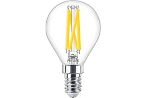 Classic: LED ljuskälla, 40W, E14, P45, Klart glas, 2700 kelvin, dimbar i färgtemperatur, CRI 90