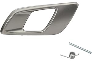 RAVENT Inner Door Pull Handle Silver Car Interior Door Handle Door Inner Handle for F⩝ for Pickup for Ranger 2012-2019 for Everest 2015-2019 Car Interior Door Handles (Size : Matte Silver Left)