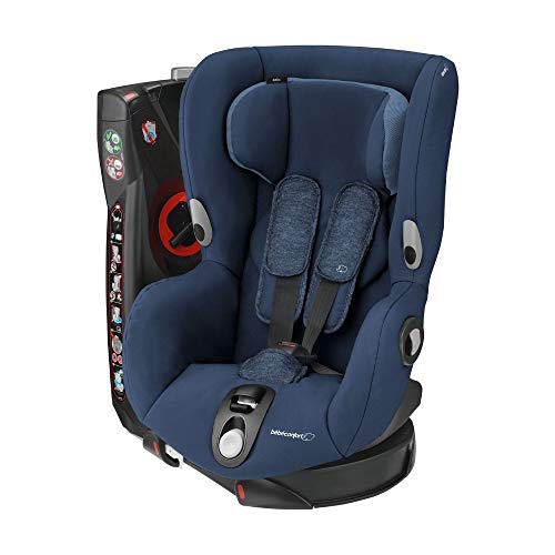 Bébé Confort Axiss Seggiolino Auto 9-18 kg, Girevole a 360° e reclinabile in 8 comode posizioni, Gruppo 1 per Bambini dai 9 Mesi ai 4 Anni, Blu (Nomad Blue)