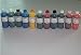 Produktbild Gowe 1 Liter X11 Farbe Drucker Sublimationstinte für Epson Pro 9900/7900 PB, MB, LB, LLB, M, Y, C, LM, LC, grün, orange