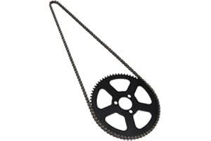 Benefischl 25H 136 Kette + 68T Kettenrad 2 Takt 47CC 49CC für Mini Small Sports Car Pocket Bike Off-Road Motorrad Ersatzzubehör