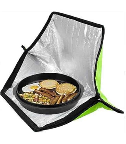 Four Solaire Portable Haute Performance – Cuiseur Extérieur Pliable, Sans Feu Ni électricité, Idéal Pour Le Camping (casseroles Non Incluses)