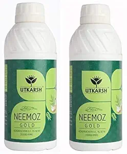 Utkarsh Neemoz - Gold (Azadirachtin E.C. 1% w/w, 10000 ppm) (2 litres Combo)