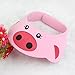 Tonsee® Soft Baby Kids Toddler Bear Shampoo Bath Bathing Shower Cap Hat Wash Hair Shield (Pink)