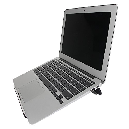 NPET Notebook Ständer Aluminium Laptopständer ( 22 x 22.5 x 5.8cm Laptophalter für Notebooks, Laptops, Tablet, Macbook )- Fünf Farben stehen zur Verfügung - 4