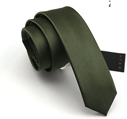 Fashion Joker smooth narrow solid color tie-A