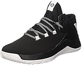 Synthetic Adidas Herren D Rose Menace 2 Turnschuhe, Schwarz (Negbas/ftwbla/negbas), 40 EU (6.5 UK)