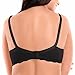 Gratlin Women's Full Coverage Cotton Lace Breastfeeding Maternity Nursing Bra Black 34 C