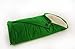Kaiser Stroller Sheepskin Foot Muff Coosy White Sheepskin (Green)