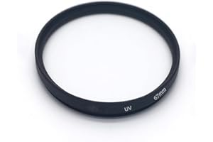 FIRE ROCK Filtro UV HD de 67 mm para Canon R6 R5 W/RF 24-105 mm f/4-7.1, para Canon 90D 80D W/EF-S lente de 18-55 mm, para Nikon D7500 W/Nikkor 18-140mm f/3.5-5.6G, 1 paquete