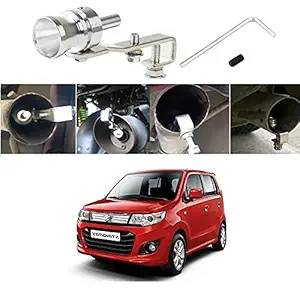 Olmeo Turbo Sound Car Silencer Whistle Silver for Maruti Suzuki WagonR Stingray
