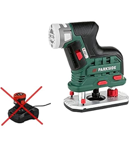 Router Parkside POF 1200 C2 - Per Legno, Plastica E Metalli Leggeri, Con 6 Frese E Guida Modello