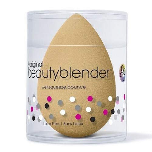 Beautyblender esponja de maquillaje, color nude (beige), 1 unidad