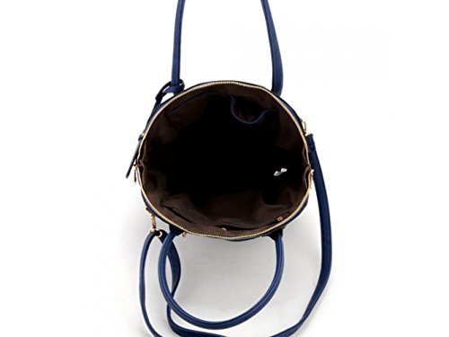 Ladies Shoulder Bags Women's Fashion Designer Tote Handbag Quality Faux Leather Cross Body Bags CWH0159 (CWH0159-Black)