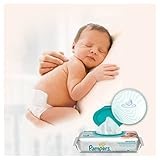 Pampers Feuchte Tücher Sensitive, Nachfüllpackung, 6er Pack (6 x 56 Stück) - 3