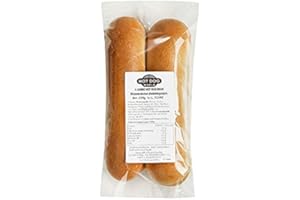 HOT DOG WORLD - Jumbo Hot Dog Brötchen 28 x 80g, vorgeschnitten