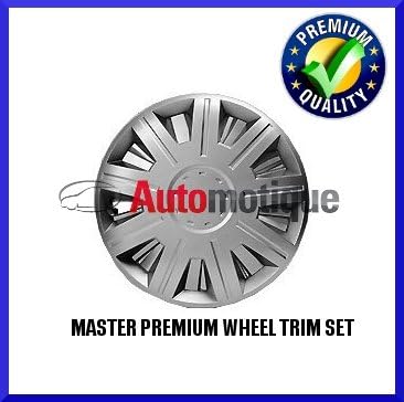 KIA RIO 09-ON 15" MASTER WHEEL TRIM HUB CAP SET SPARK BRAND NEW