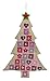 Produktbild MC Trend Adventskalender Baum Weihnachtsbaum aus Jute Textil zum Selbstbefüllen DIY
