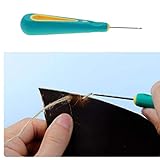 Material: plástico + metal Oulensy Acero Stitcher Punzón Gancho de la Aguja Agujas de Coser Desmontables Zapatos Bolsas Herramientas de la reparación del hogar de DIY Herramientas de Trabajo Cuero