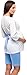 Be Mammy Maternity Nursing Pyjamas 1L6S2(White/Blue, L)
