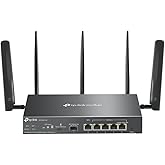 TP-Link ER706W-4G, Omada 4G+ Cat6 AX3000 Gigabit VPN Router