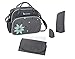 Badabulle Vintage Maternity Bag (Grey/ Blue)