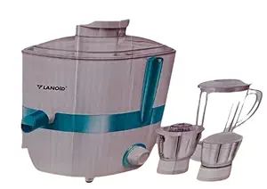 LANOID JUICER Mixer Grinder 550 watt 3 jar (White)
