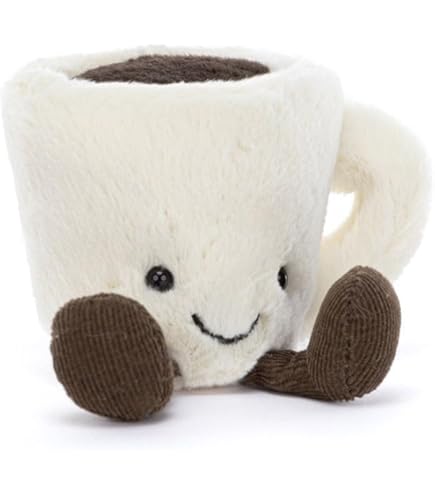 Jellycat Amuseable Hot Chocolate - H : 19 cm x L : 9 cm : Amazon