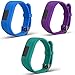 Produktbild ECSEM Replacement Bands and Straps for Garmin vivofit JR & vivofit 3, [fits 6~8.5 inch wrists], Blue/Teal/Purple
