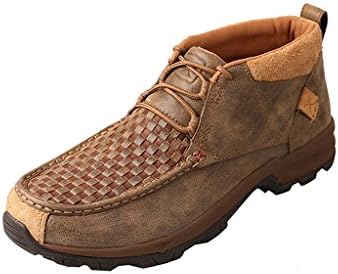 Twisted X Boots Mens Hiker Patchwork Shoe 11.5 D Brown