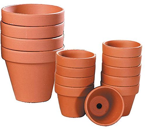 Preisvergleich Produktbild VBS Terrakotta-Töpfe 10 Stk, Ø innen 9cm