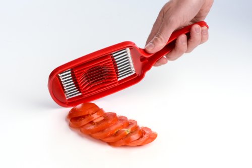 Premier Housewares 0806531 Tomate Schneider mit Druecker, rot - 5