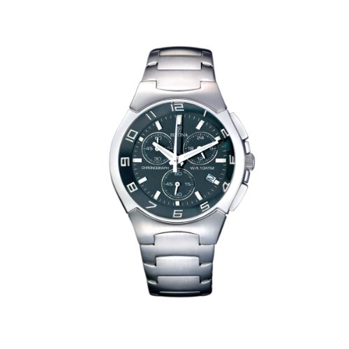 Festina Herren-Armbanduhr XL Sport Chronograph Quarz Edelstahl F6698/2 Festina Herren-Armbanduhr XL Sport Chronograph Quarz Edelstahl F6698/2