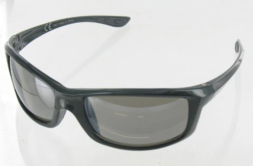 Mens Gents Designer Fashion Sunglasses Shades with Free Hard Case - Black Lens and Black &amp; Bronze Frame