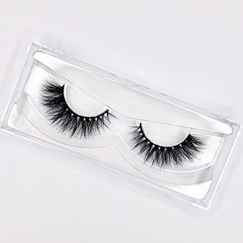 Coconut and Candy - 100% 3D Luxury Velvet Faux Mink False Eyelashes - Soft Fluffy Strip Fake Lashes for Party and Natural Wear - Style : Sabotage