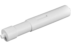 UXCELL sourcing map Para Baño Soporte De Sustitución De Rodillos Telescópicas Plásticas De Papel Higiénico