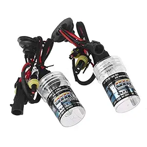 CS Glare HID H8 HID Xenon Spare fog Bulbs Fog lamp 55W Light 8000K for All Cars (HID Bulb With Out Ballast) (55 watt, pack of 2) (Wagon r 2008 Onward)