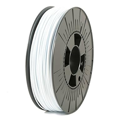 ICE FILAMENTS ICEFIL1PLA119 PLA Filament, 1.75 mm, 0.75 kg, Wintershine White