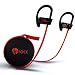 Produktbild Dr Rock Bluetooth Kopfhörer 4.1 in Ear Sport Kopfhörer IPX7 Wasserdicht, Magnetisch Wireless Headset für iPhone, iPad, Samsung, Huawei Android Gerät bis zu 8 Stunden Betriebszeit