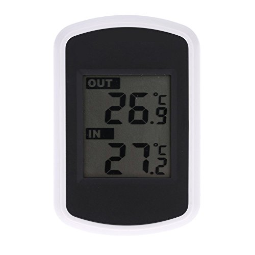 LCD Digital Funk Thermometer Für Den Innen-Außentemperaturmessung - 8