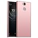 Produktbild for Sony Xperia XA2 Plus Hülle, ZUERCONG [Matte Serie] Ultra Dünn Slim Cover Case Anti-Fingerabdrücke Shockproof Handytasche Hartplastik Schutzhülle für Sony Xperia XA2 Plus, Glattes Roségold