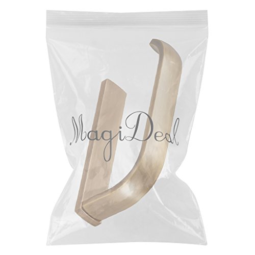 MagiDeal Toilettenpapierrollenhalter – Wandmontage, Messing, 195 x 88 x 28 mm – Bronze - 2