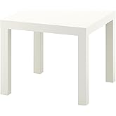 IKEA Cilalı Sehpa Beyaz, Ahşap, Beyaz, 45 x 55 x 55 cm
